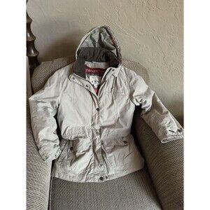 Pacific Trail Hooded Winter Coat Quilted‎ Lining Women’s Size Small Tan